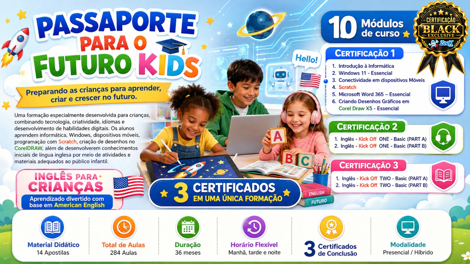PASSAPORTE PARA O FUTURO KIDS